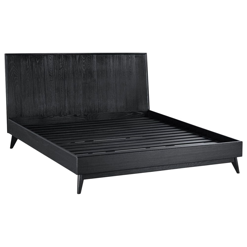 Blue River Carnaby King Platform Bed in Black Brushed, , large