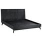 Blue River Carnaby King Platform Bed in Black Brushed, , large