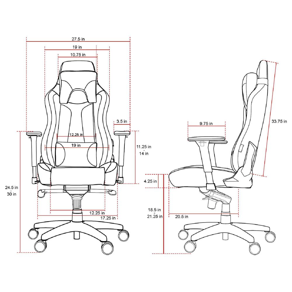 Arozzi Vernazza Premium Upholstery Soft Fabric Ergonomic Computer Gaming/Office Chair with High Backrest, Recliner, Swivel, Tilt, Rocker, Adjustable Height and Adjustable Lumbar and Neck Support - Blue, , large