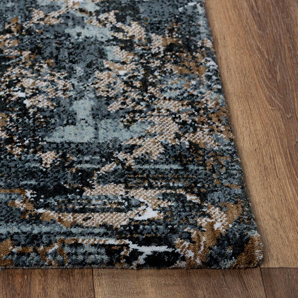 RIZZY Elite 2&#39;6&quot; x 8&#39; Charcoal and Denim Runner, , large