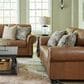 Ashley Carianna Stationary Sofa and Loveseat Set in Caramel, , large