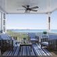 Hunter Key Biscayne 54" Ceiling Fan with Light in Weathered Zinc, , large