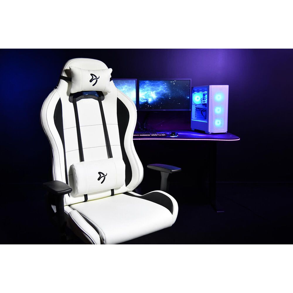 Arozzi Torretta 2023 Edition Soft PU Gaming Chair in White, , large
