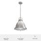 Hunter Bridgemoor 2-Light Pendant in Brushed Nickel, , large