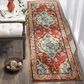 Safavieh Monaco MNC243H-212 2"2" x 12" Orange/Light Blue Runner, , large