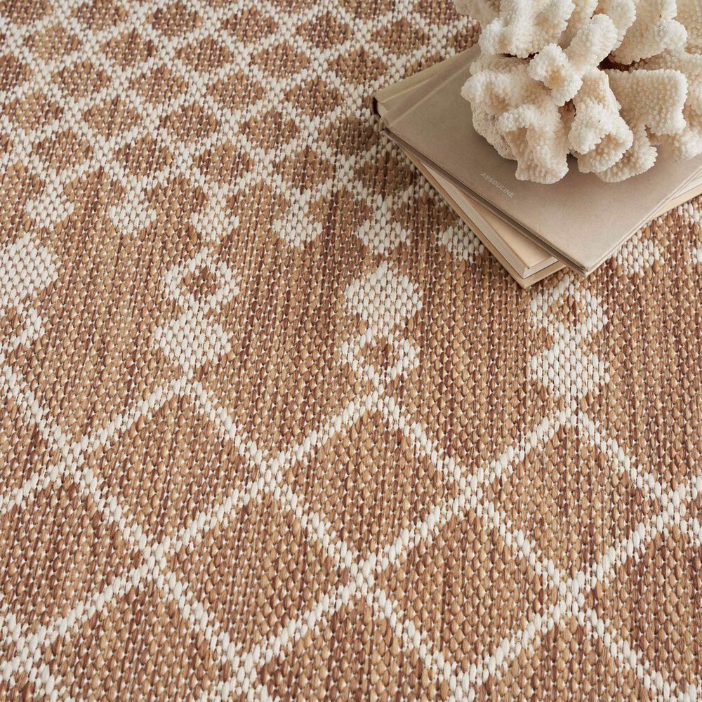 Nourison Positano Southwestern Jute 7&#39; x 10&#39; Indoor/Outdoor Area Rug, , large