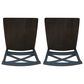 Linon Home Decor Aliza Counter Stool in Blue and Dark Grey (Set of 2), , large