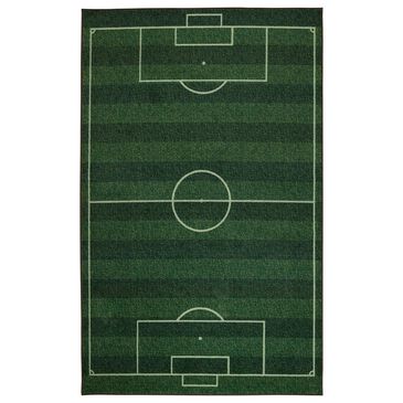 Karastan Prismatic 10" x 14" Shamrock Kids Area Rug, , large