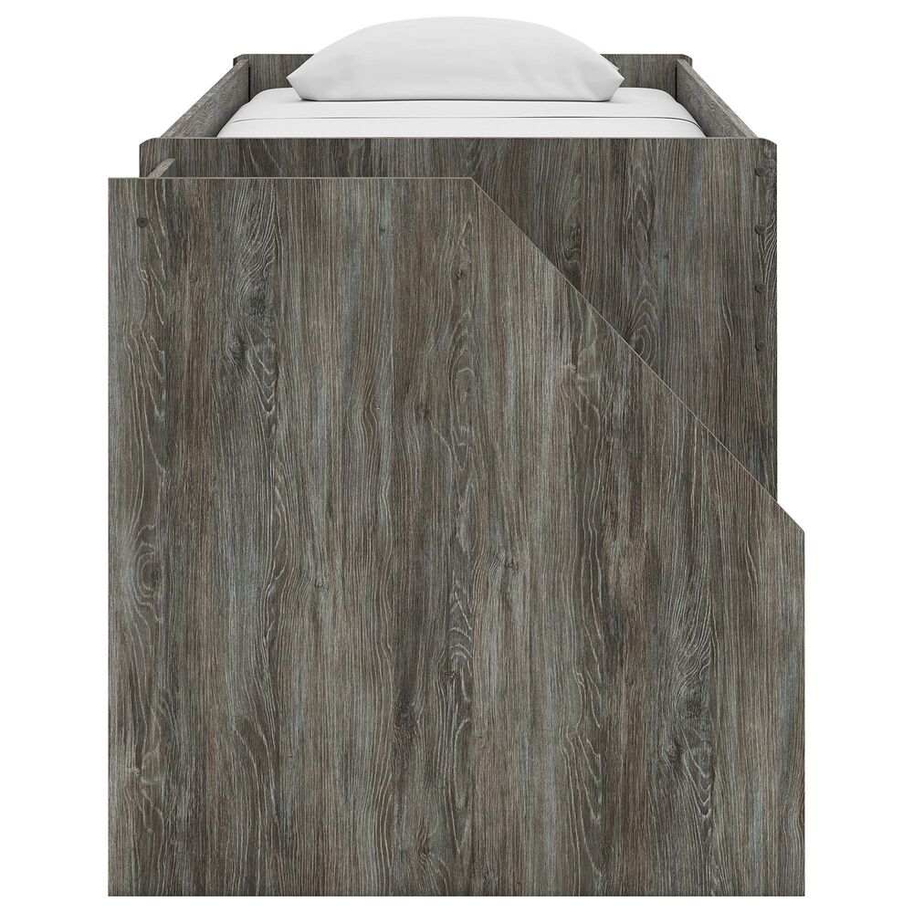 Ashley Frandern Twin Loft Bed in Gray, , large