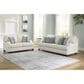 Ashley Valerano Stationary Loveseat in Parchment, , large