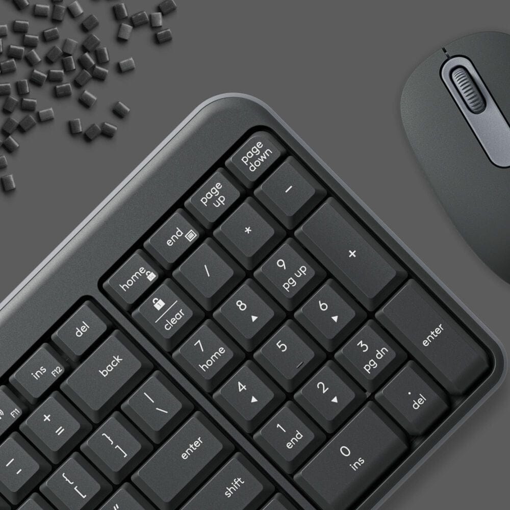 Logitech MK250 Compact Bluetooth Wireless Keyboard and Mouse Combo in Graphite, , large