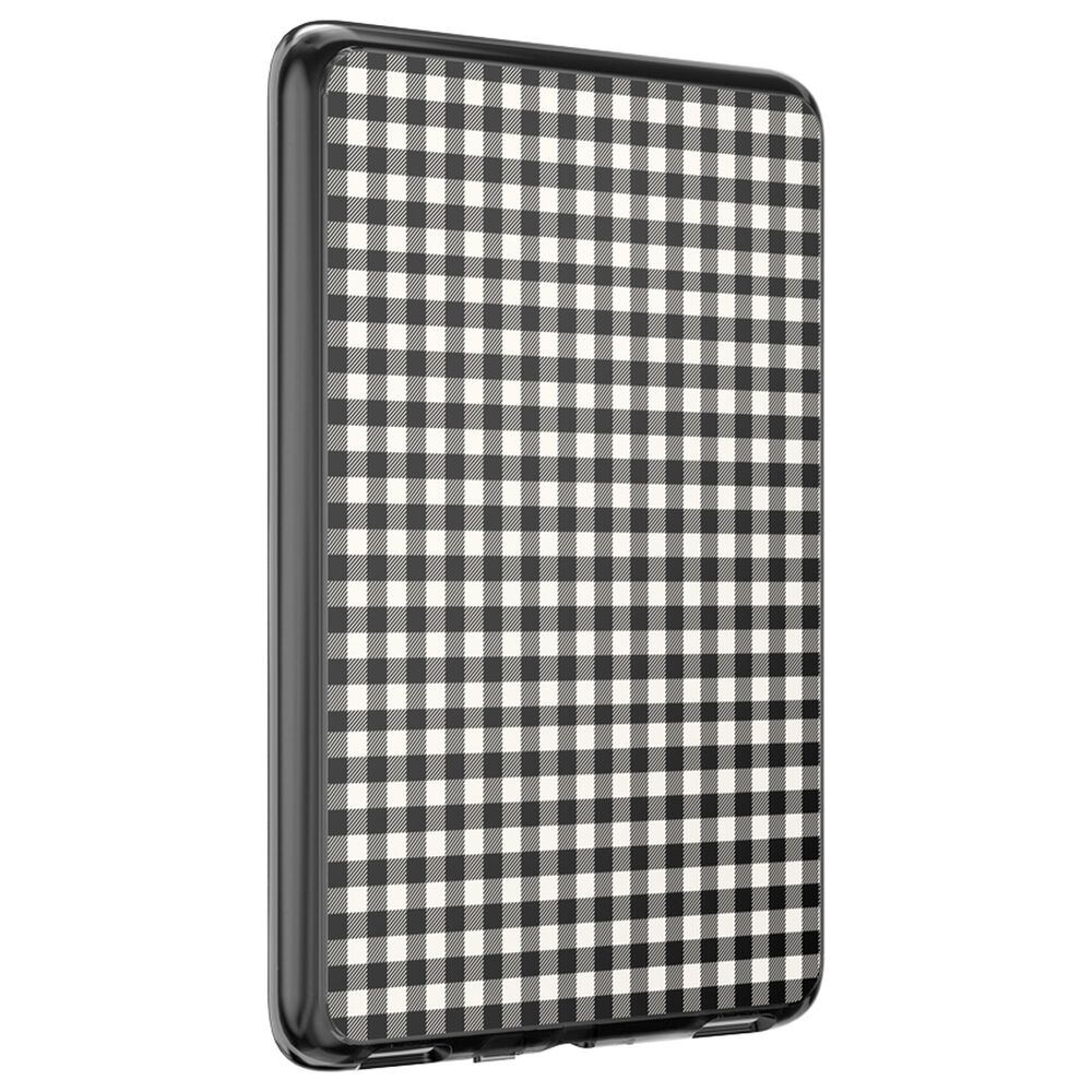PopSockets MagSafe Case for Kindle 12th Gen in Black and White Gingham, , large