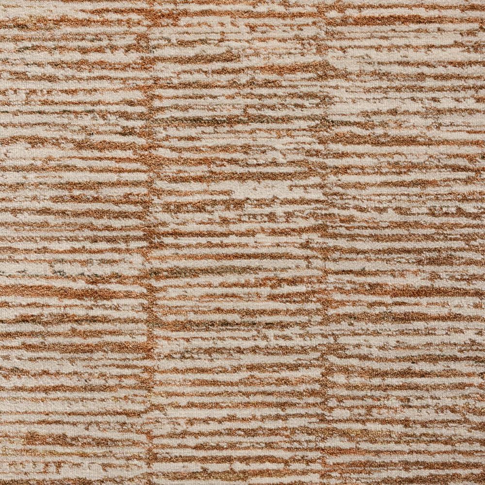 Loloi Nellie Terracotta and Ivory 2&#39;6&quot; x 7&#39;6&quot; Runner, , large