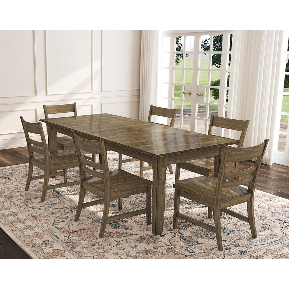 A-America Leucadia Dining Table in Toasted Java - Table Only, , large