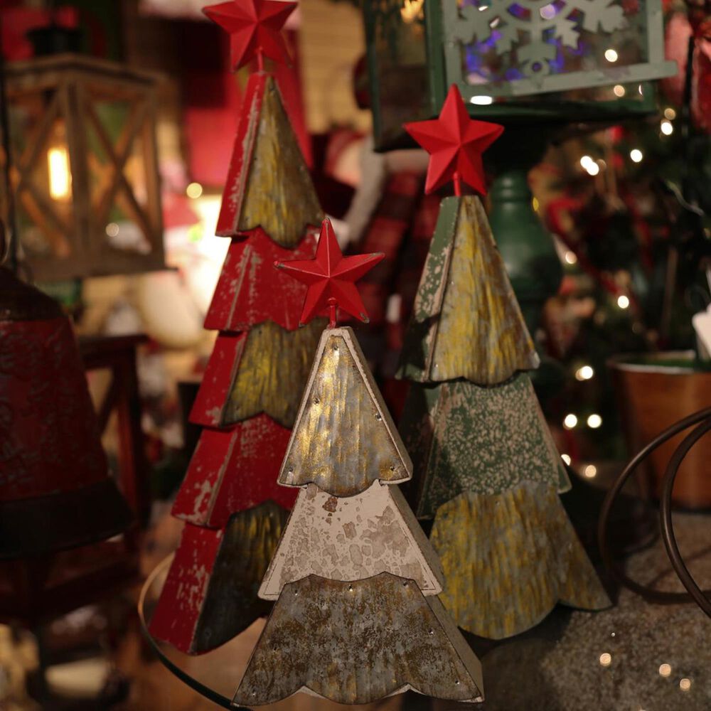 The Gerson Company GIL Tree Figurines (Set of 3), , large