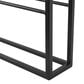 Maple and Jade 8-Bottle Display Wall Wine Rack with Open Style Frame in Matte Black, , large