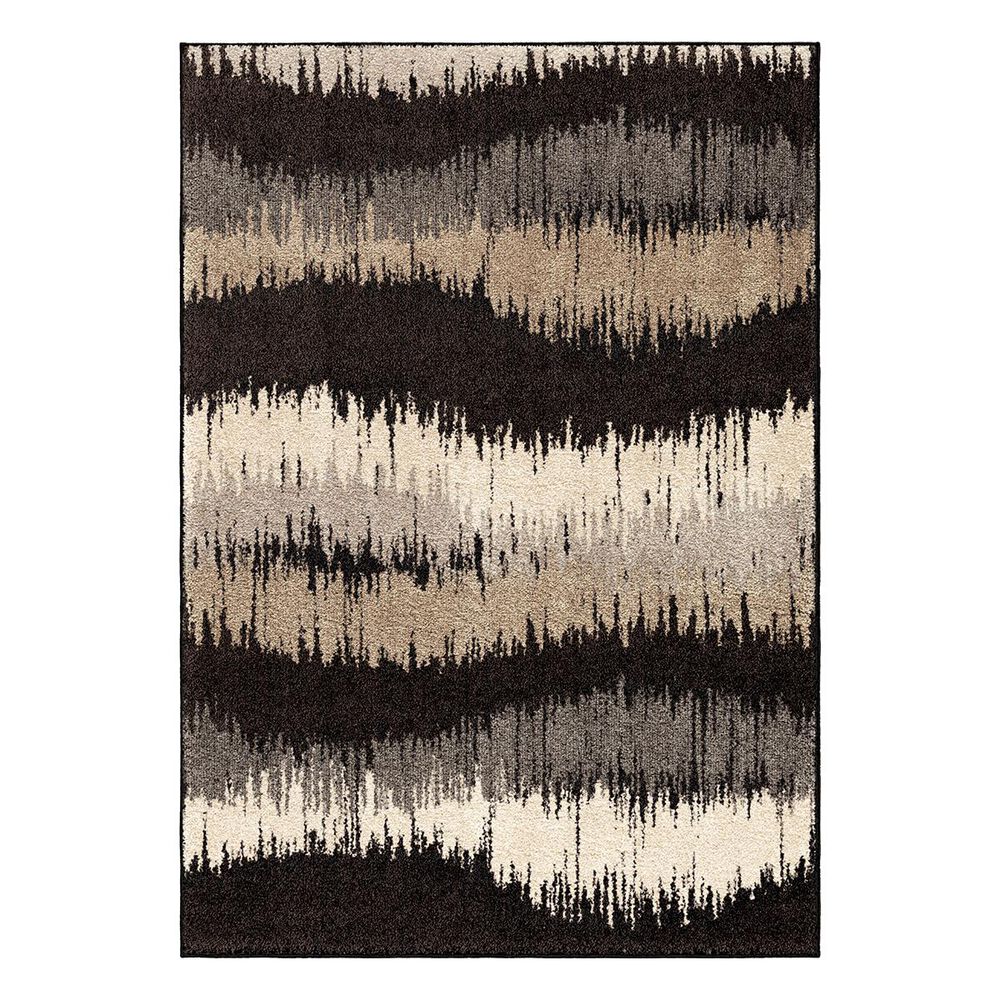 at HOME Amer Heritage Brushed 4309 7'10" x 10'10" Waves Area Rug, , large