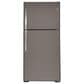 GE Appliances 21.9 Cu. Ft. Top-Freezer Refrigerator with High Gloss Handle in Slate, , large