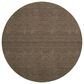 Dalyn Rug Company Soft Essentials Solid Chocolate 8" Round Area Rug, , large