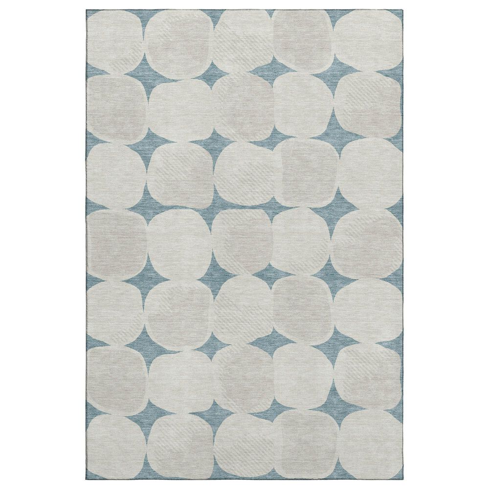 Dalyn Rug Company The Reserve TR16 Teal 8" x 10" Indoor/Outdoor Area Rug, , large