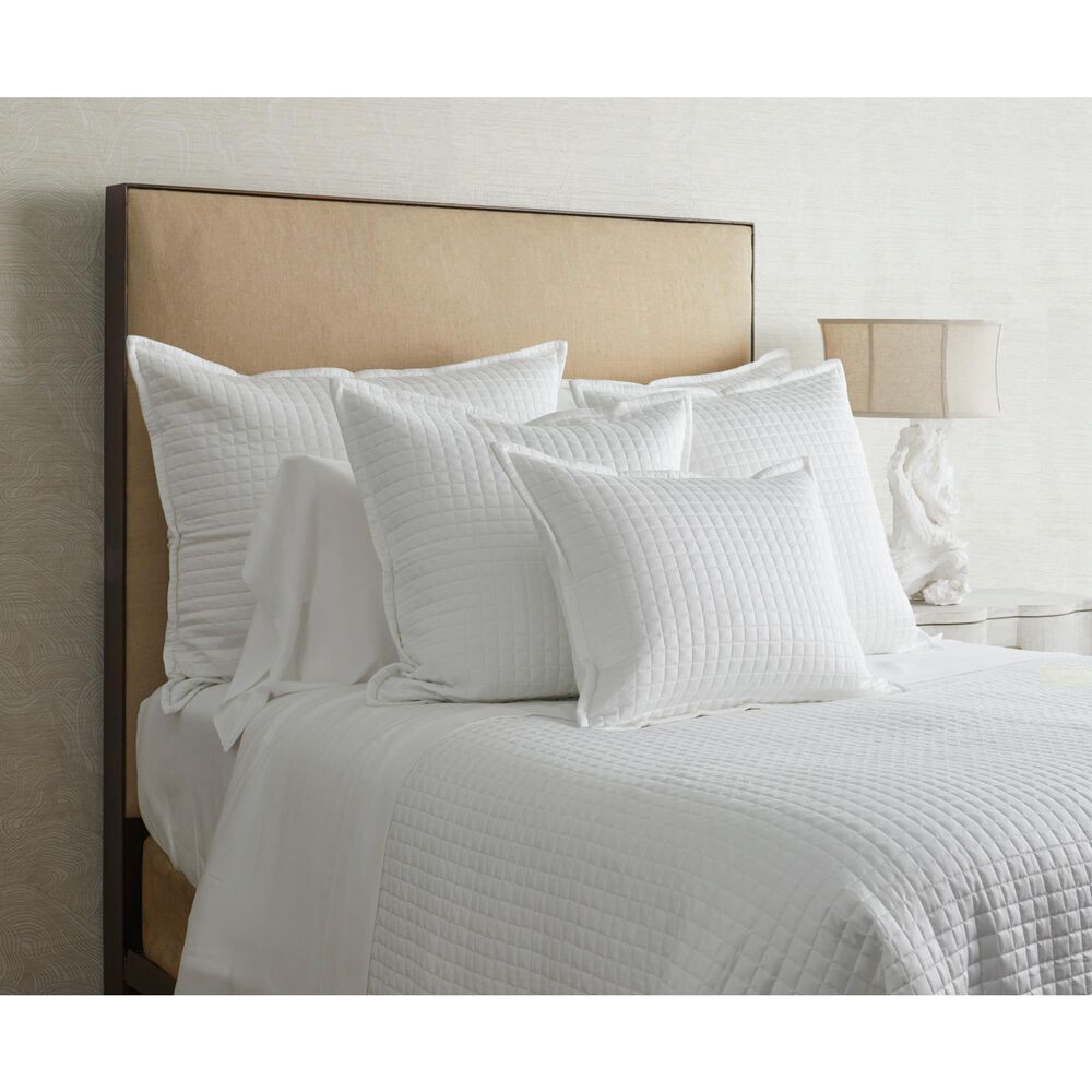 Ann Gish Ready-to-Bed 2.0 Twin Quilted Coverlet in White, , large