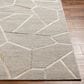Surya Eloquent 5" x 7"6" Medium Gray, Light Beige and Black Area Rug, , large