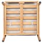 Hearth and Haven 2-Piece Outdoor Acacia Wood Chat Set with Coffee Table in Beige, , large