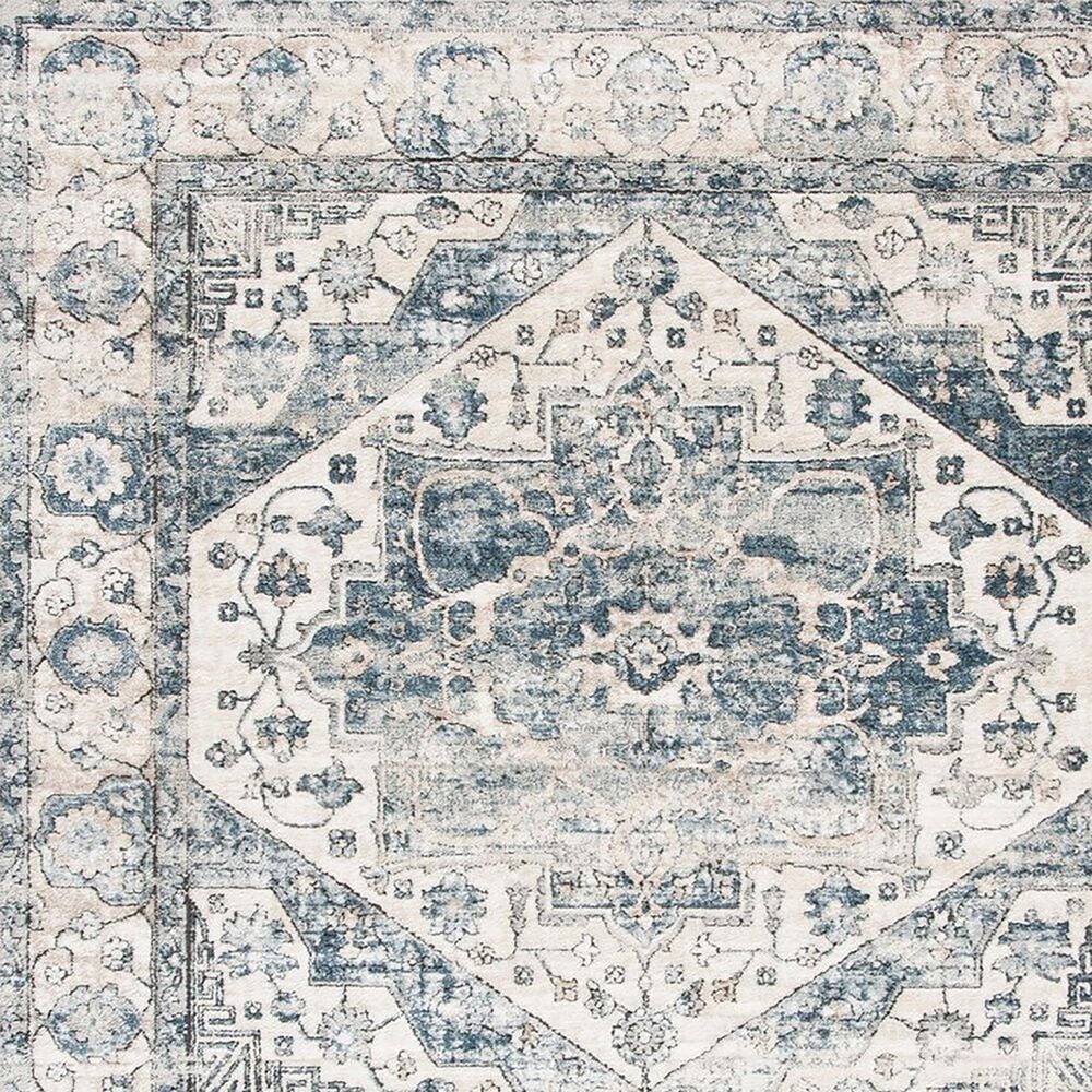 Safavieh Oregon 6&#39;7&quot; x 9&#39; Ivory and Blue Area Rug, , large