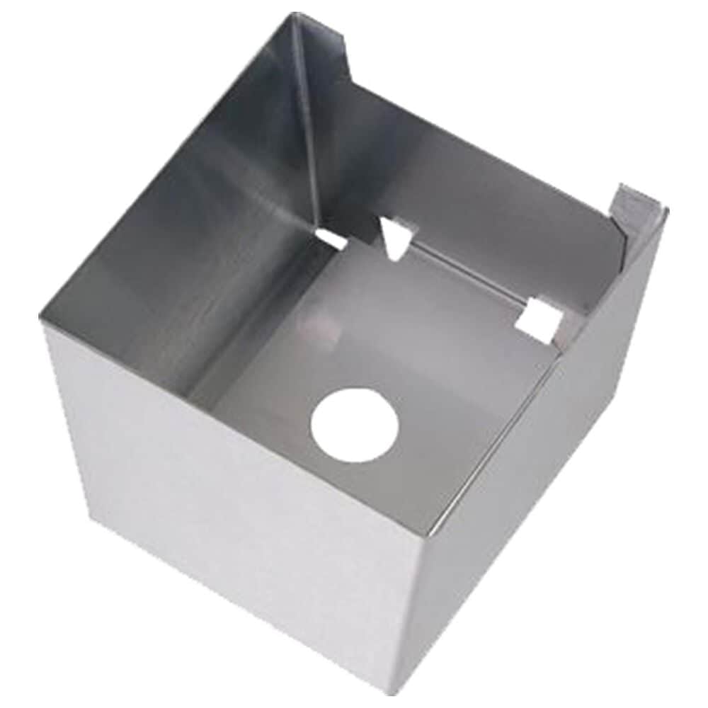 Wolf 4.75" Front Leg Covers in Stainless Steel, , large