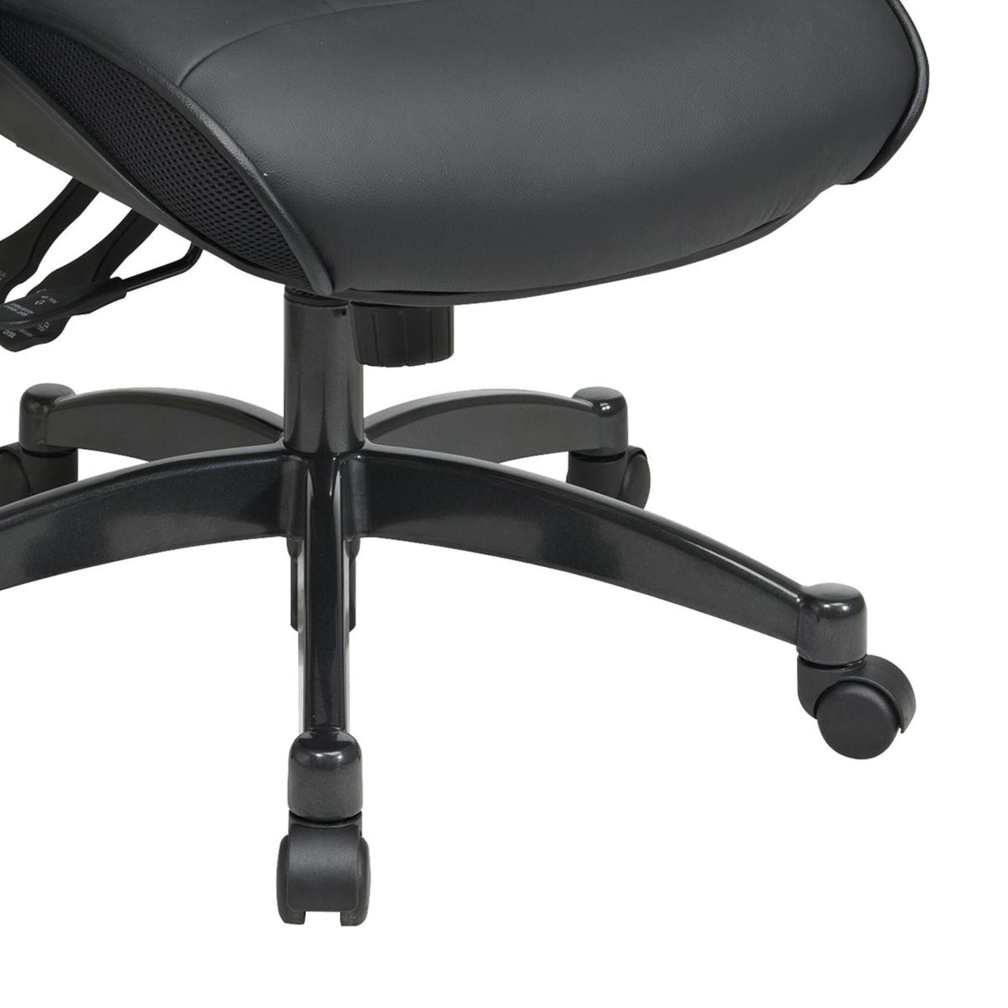 OSP Home 68 Series Ergonomic AirGrid Chair in Black NFM