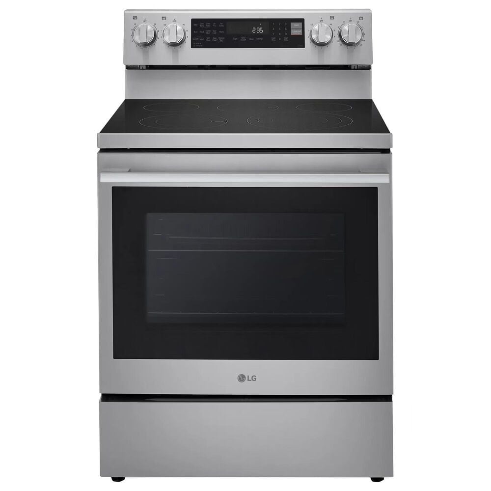 LG 6.3 Cu. Ft. Freestanding Electric Range in PrintProof Stainless Steel, , large