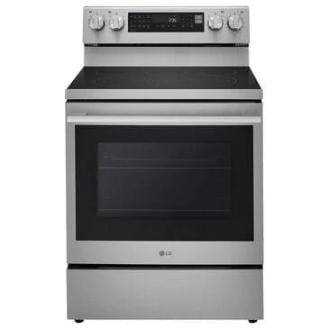LG 6.3 Cu. Ft. Freestanding Electric Range in PrintProof Stainless Steel, , large