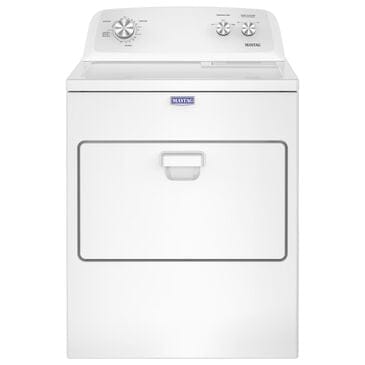 Maytag 7 Cu. Ft. Front Load Gas Wrinkle Prevent Dryer in White, , large