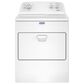 Maytag 7 Cu. Ft. Top Load Gas Wrinkle Prevent Dryer in White, , large