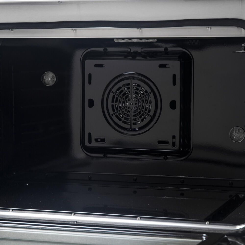 Forno Galiano 36" Freestanding Dual Fuel Range in White, , large