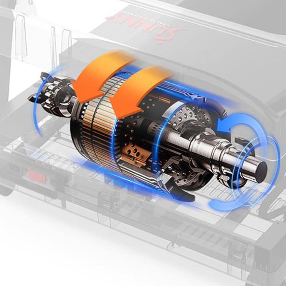 Sunny Health &amp; Fitness Pace 500 Smart Auto Incline Folding Treadmill in Black, Grey and Red, , large