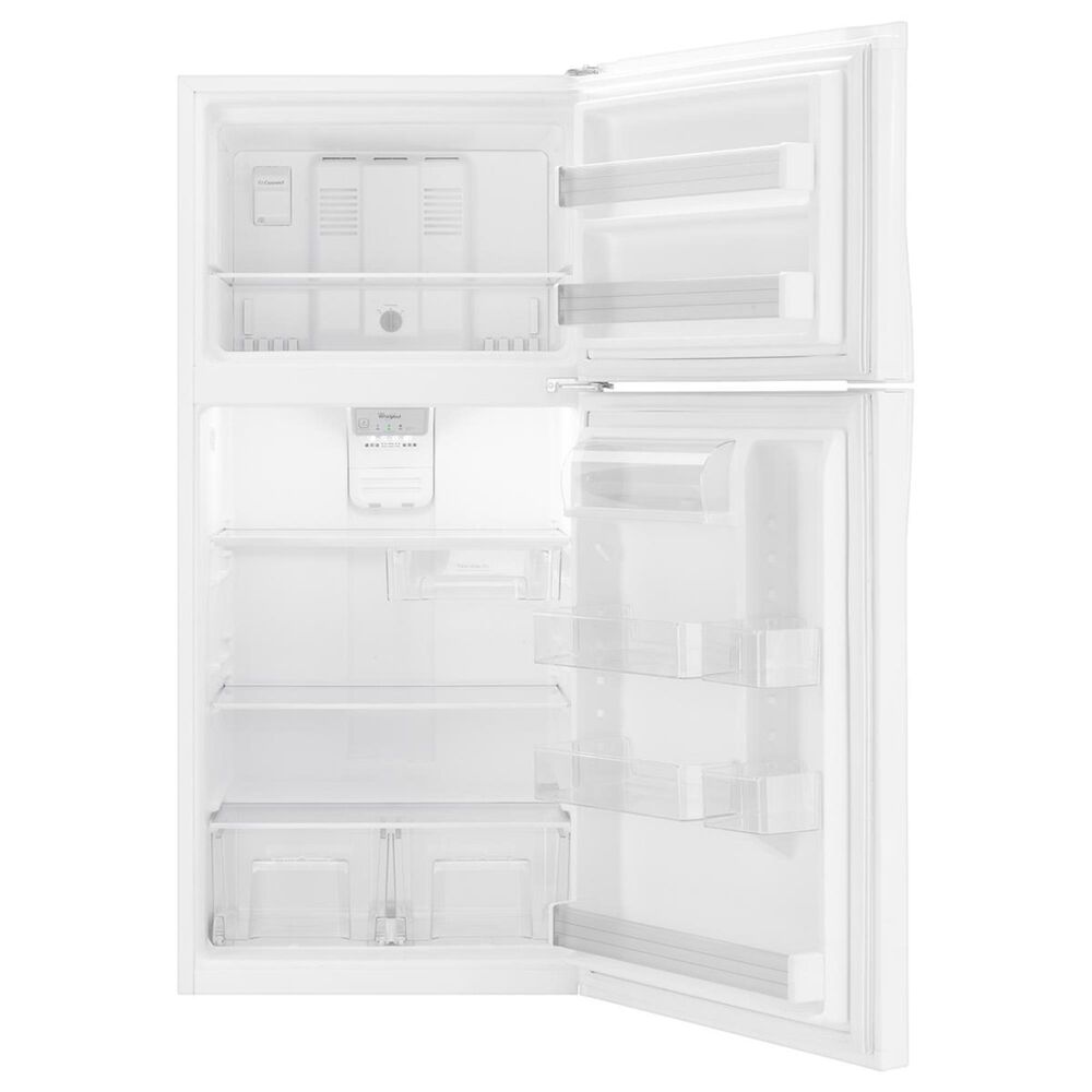 Whirlpool 19 Cu. Ft. Top-Freezer Refrigerator with LED Interior Lighting, , large
