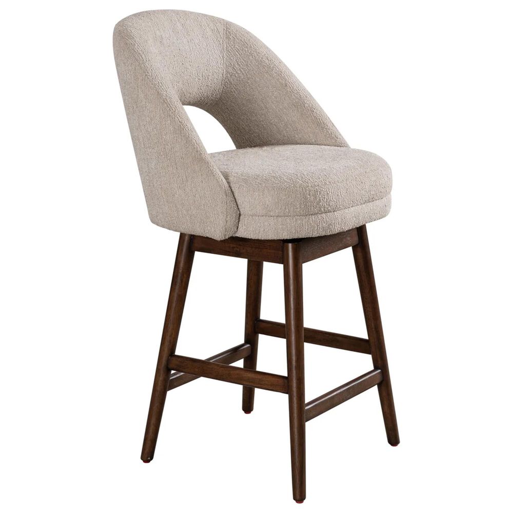 Blue River Adrian Swivel Counter Stool in Ancient Stone, , large