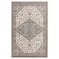 Central Oriental Heirloom Elowen Sky Blue and Champagne 5"3" x 7"7" Area Rug, , large