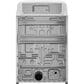 Hotpoint 6.2 Cu. Ft. Capacity Gas Dryer in White, , large