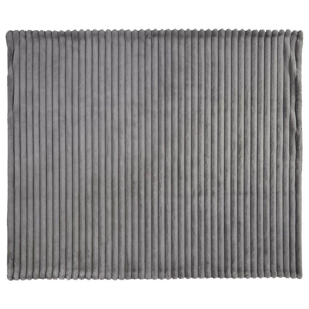 Ashley Alsonwell 49&quot; x 61&quot; Throw in Gray, , large