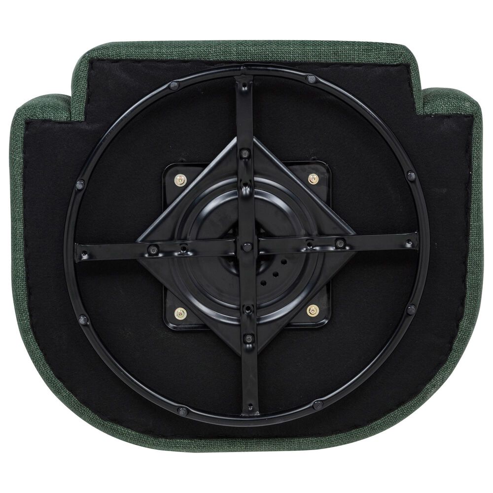 Coaster Mossbrook Swivel Accent Chair in Green, , large