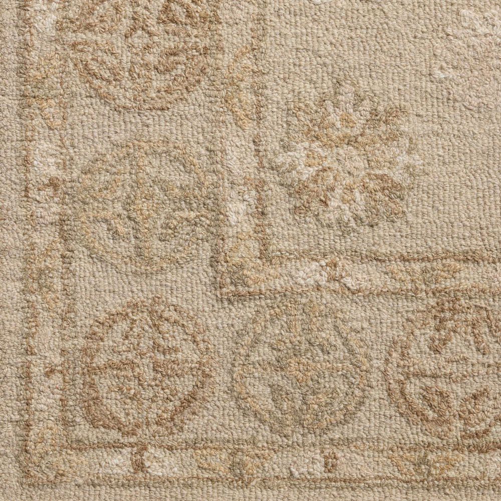 Chris Loves Julia x Loloi Dorothea Dove and Natural 2'6" x 7'6" Runner, , large
