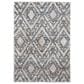 Feizy Mynka 39IAF 9" x 12" Gray and Multicolor Area Rug, , large