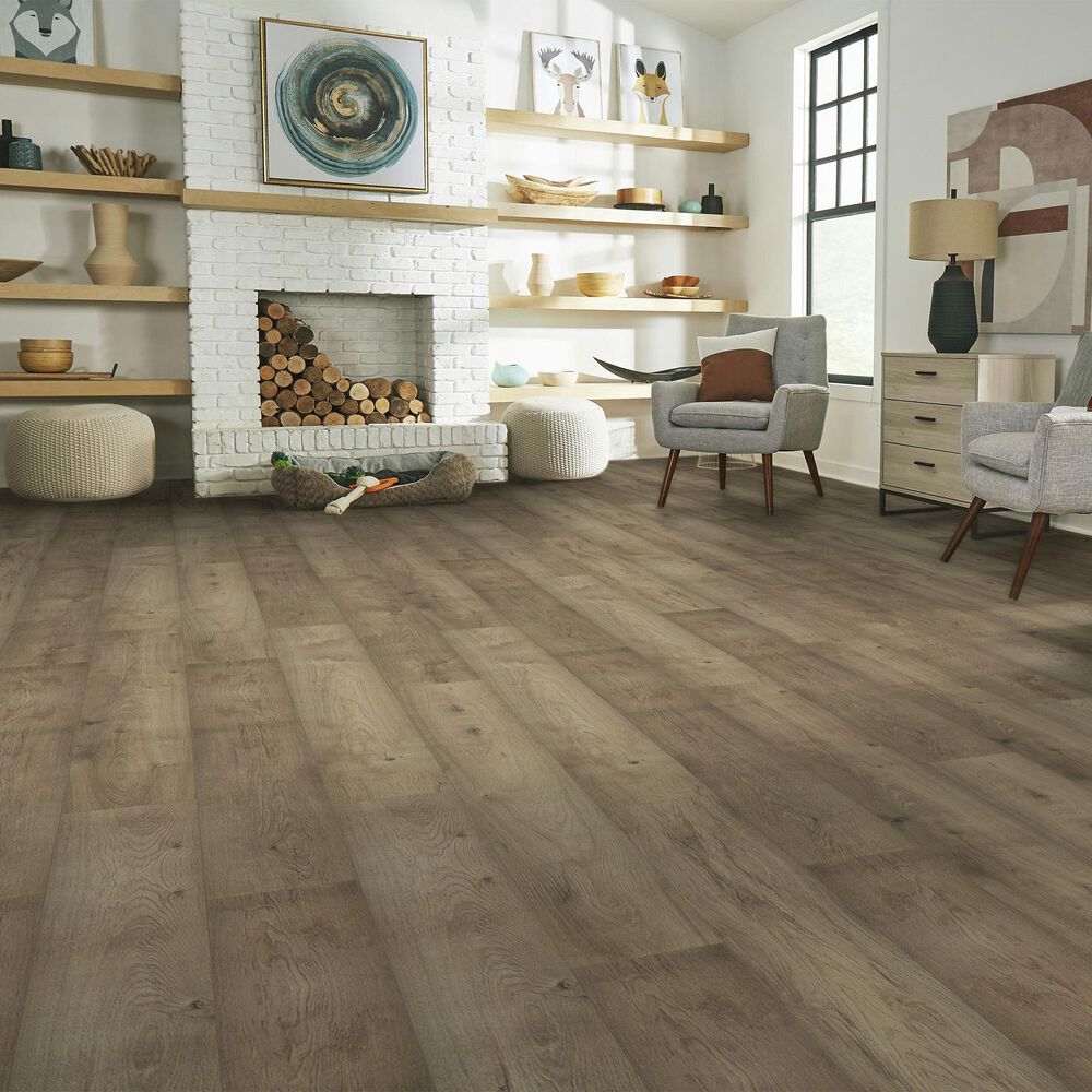 Pergo Norella Veil Cashew Oak 7.5&quot; x 54&quot; Laminate, , large