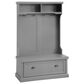 Crosley Furniture Seaside Hall Tree in Distressed Gray, , large