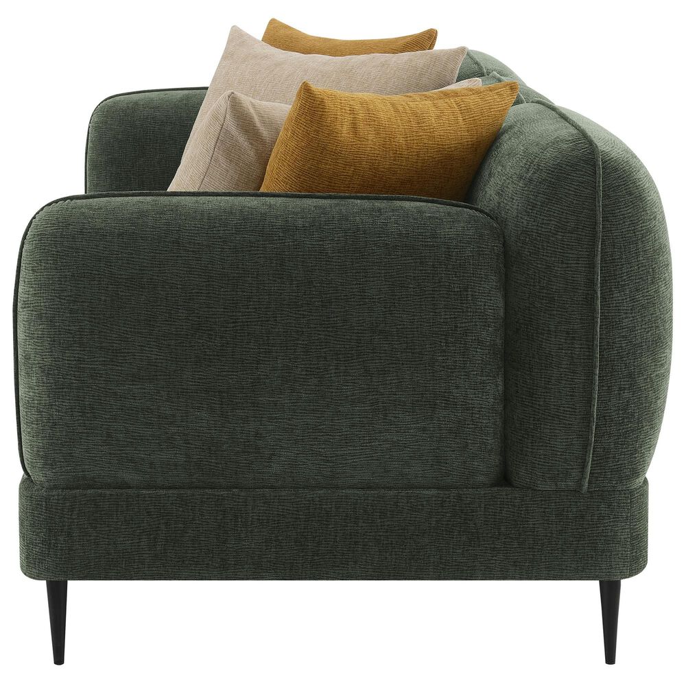 Coaster Jade Stationary Sofa in Green, , large