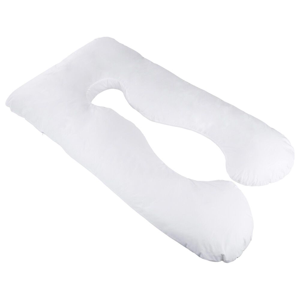 Timberlake 7-in-1 Full Body Pillow with Removable Cover in White, , large
