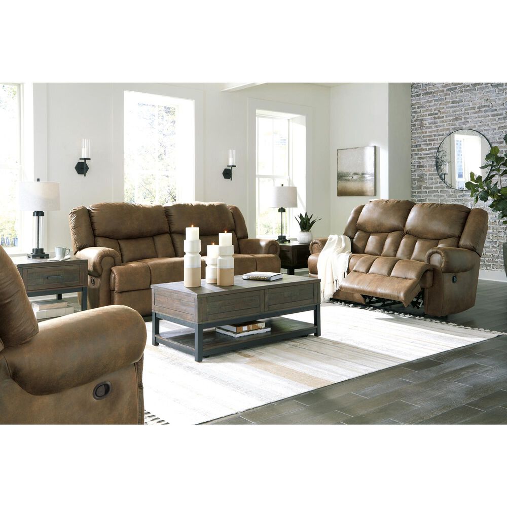 Ashley Boothbay Manual Reclining Sofa in Auburn, , large
