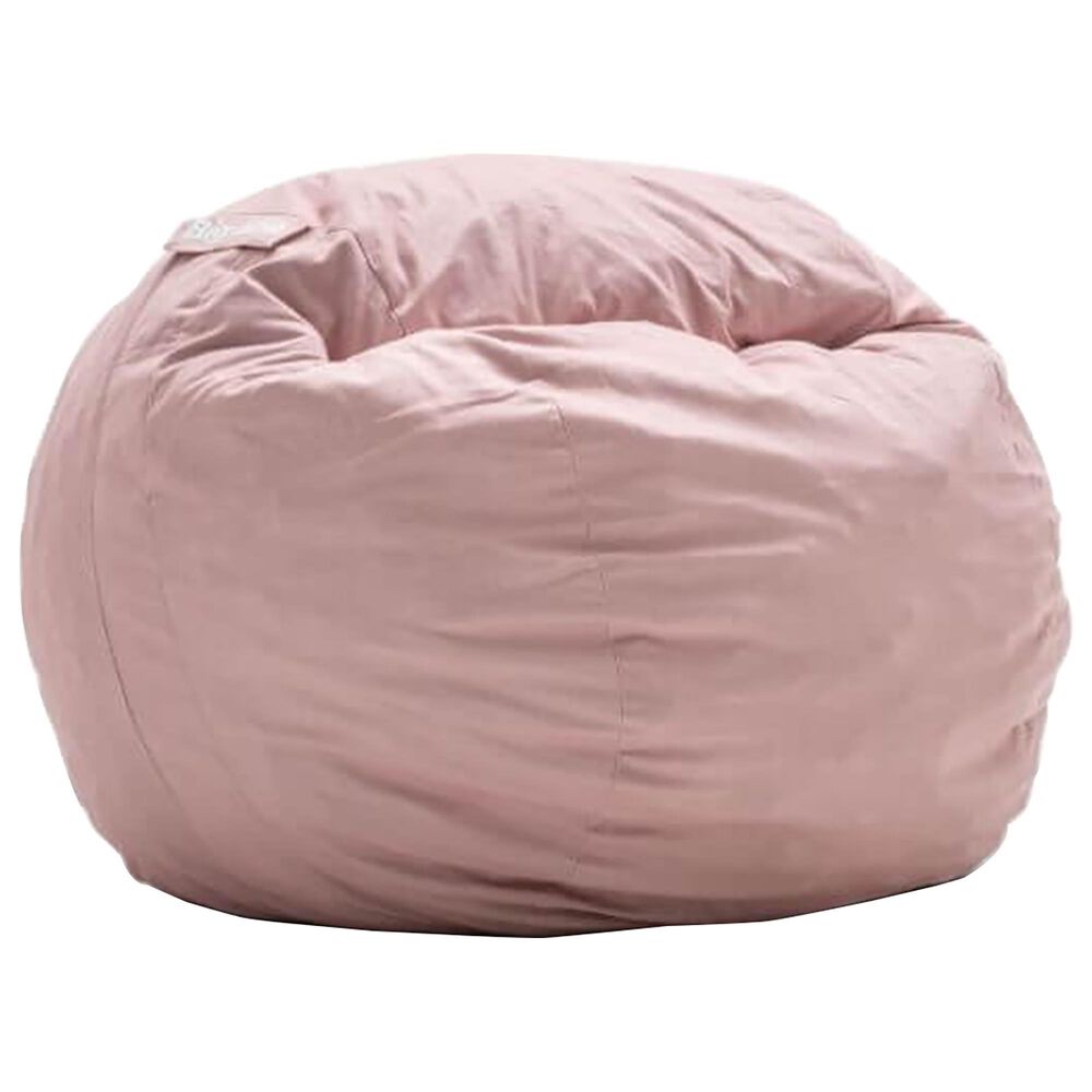 Comfort Research Fuf Bean Bag with Removable Cover in Desert Rose Lenox, , large